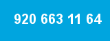 920 663 11 64